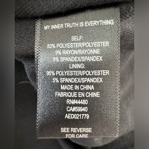 AFRM Revolve Marlowe Rib Cutout Long Sleeve Black Mini Dress Medium $98 - Picture 8 of 10